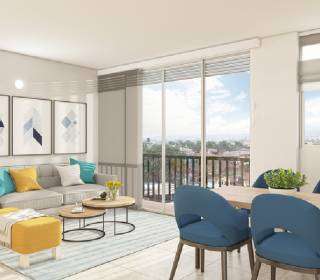 Proyecto de vivienda Ágora, apartamentos en venta en Cali, San Pascual de la constructora PRODESA.