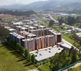 Proyecto de vivienda Altamorada II, apartamentos en venta en Tocancipá, Vereda el Verganzo de la constructora COMPENSAR.
