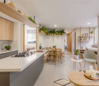 Proyecto de vivienda Amantina, apartamentos en venta en Itagüí, Ditaires de la constructora CONINSA S.A.S.