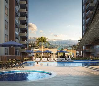 Proyecto de vivienda Palmanova Eufonía, apartamentos en venta en Villeta, La Palmita de la constructora AMBIENTTI CONSTRUCTORA INMOBILIARIA S.A.
