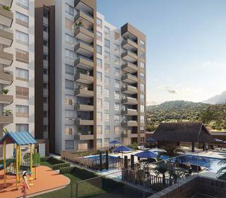 Proyecto de vivienda Palmanova Eufonía, apartamentos en venta en Villeta, La Palmita de la constructora AMBIENTTI CONSTRUCTORA INMOBILIARIA S.A.