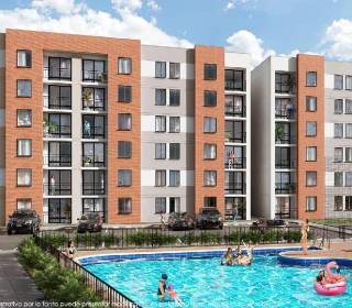 Proyecto de vivienda Brissea, apartamentos en venta en Jamundí, Avenida Cañasgordas de la constructora CONSTRUCTORA BOLÍVAR.