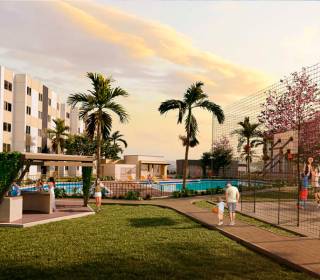 Proyecto de vivienda Agualuna, apartamentos en venta en Candelaria, Vía Cali-Candelaria de la constructora CONSTRUCTORA BOLÍVAR.