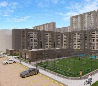 Proyecto de vivienda Ciudad Rosadela-Rosa Amatista, apartamentos en venta en Bogotá, Bosa de la constructora CONSTRUCTORA BOLÍVAR.