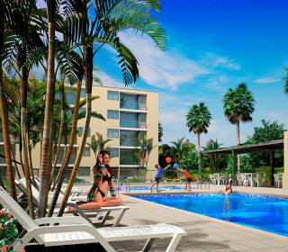Proyecto de vivienda Ciudad Del Parque Bari, apartamentos en venta en Soledad, Ciudad del Parque de la constructora MARVAL.