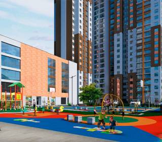 Proyecto de vivienda Estancia 70, apartamentos en venta en Bogotá, La Estancia de la constructora BUENVIVIR.