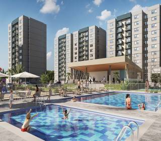 Proyecto de vivienda Tierralinda Del Lago, apartamentos en venta en Cali, Ciudad Pacífica de la constructora CONSTRUCTORA COLPATRIA.