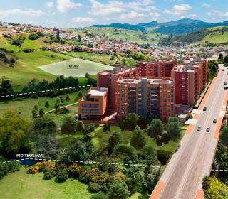 Proyecto de vivienda Verdemonte, apartamentos en venta en La Calera, Vía Bogotá-Calera de la constructora CUSEZAR.