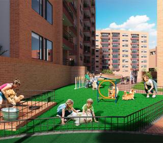 Proyecto de vivienda Verdemonte, apartamentos en venta en La Calera, Vía Bogotá-Calera de la constructora CUSEZAR.