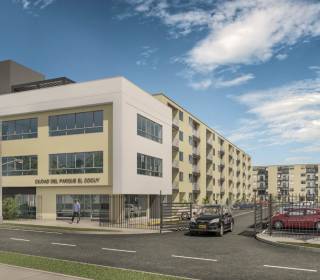 Proyecto de vivienda Ciudad Del Parque El Cocuy, apartamentos en venta en Soledad, Ciudad del Parque de la constructora MARVAL.