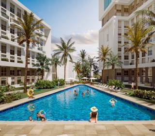 Proyecto de vivienda Salvador De Bahía, apartamentos en venta en Cartagena, Carioca Condominio de la constructora INGENAL ARQUITECTURA & CONSTRUCCIÓN.