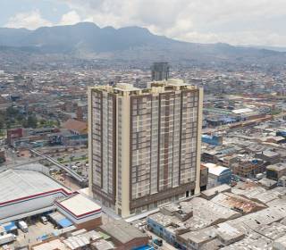 Proyecto de vivienda Torre Farfala , apartaestudios en venta en Bogotá, Ricaurte de la constructora KUMAN S.A.S.