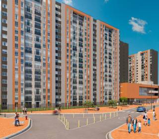 Proyecto de vivienda Estación Fontibón, apartamentos en venta en Bogotá, Fontibón de la constructora CONSTRUCTORA LAS GALIAS.