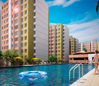 Proyecto de vivienda Bulevar Del Puente , apartamentos en venta en Piedecuesta, Paseo del Puente de la constructora MARVAL.