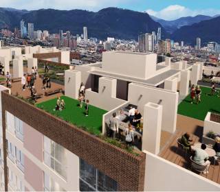 Proyecto de vivienda Torre Farfala , apartamentos en venta en Bogotá, Ricaurte de la constructora KUMAN S.A.S.