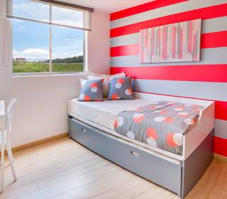 Proyecto de vivienda Azul Club Residencial Turquesa , apartamentos en venta en Madrid, La Prosperidad de la constructora ONCE CONSTRUCTORA SAS.