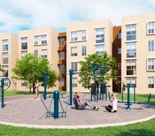 Proyecto de vivienda Brisas De San Pablo, apartamentos en venta en Barranquilla, Caribe Verde de la constructora PRODESA.