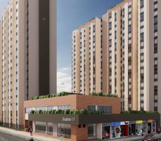 Proyecto de vivienda Scaleno 17, apartamentos en venta en Bogotá, Paloquemao de la constructora CONSTRUCTORA COLPATRIA.