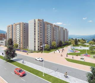 Proyecto de vivienda Terrablanca Candil , apartamentos en venta en Zipaquirá, La Algarra III de la constructora ONCE CONSTRUCTORA SAS.
