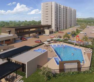 Proyecto de vivienda Yarí, apartamentos en venta en Ibagué, Hacienda Santa Cruz de la constructora AMARILO.