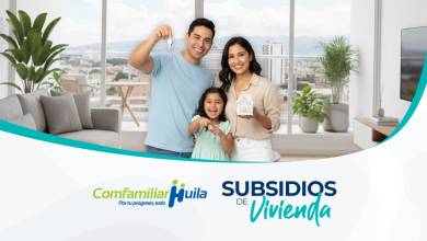 Subsidio vivienda Comfamiliar Huila 